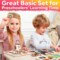 QUOKKA Wooden Puzzles for Toddlers Ages 1-3-5 – Animal Peg Puzzles for Kids 2-4 Years Old – Set of 3 Wood Learning Travel Toys for Children – Gift Educational Game for Boys and Girls